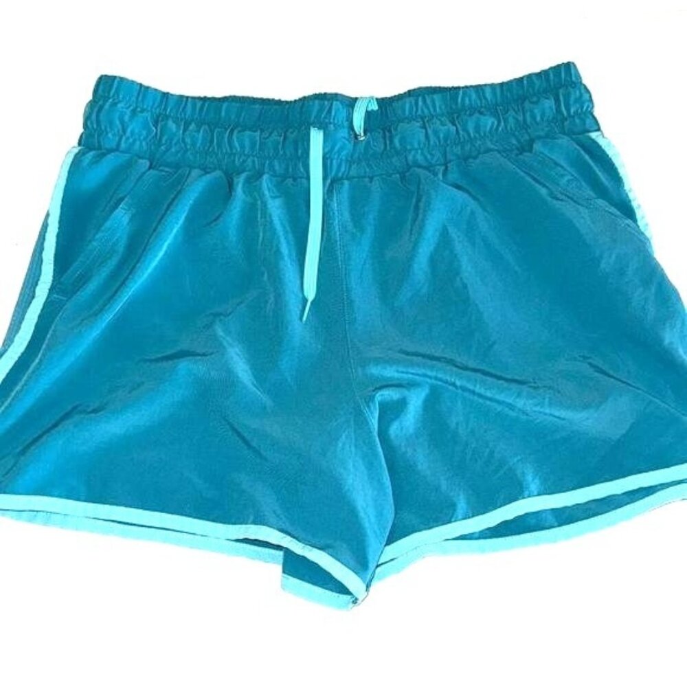 Reebok Womens Blue Athletic Shorts Size XXL